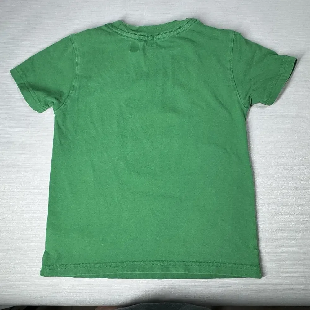 Ralph Lauren Polo Bear T-shirt School Bus First Day Backpack Kids Size 5